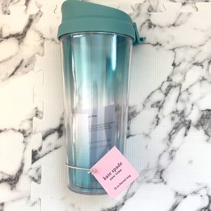 Kate Spade New York Thermal Ombré blue mug